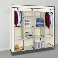 Portable Closets - Beige - View 2
