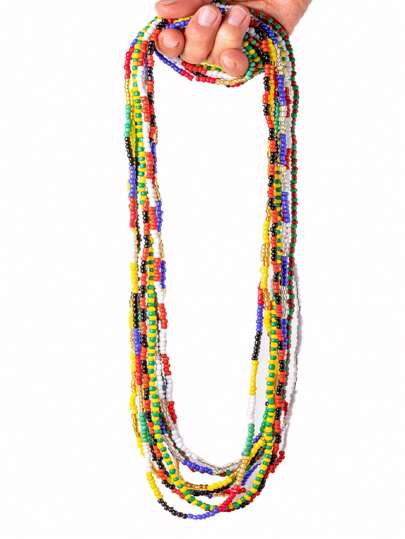 10 Collares 7 Potencias Orula Eleggua Obatala Yemaya Shango Oggun Oshun Ochosi Mazo Potección Yoruba