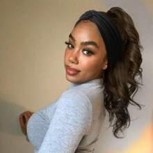 4pcs/Pack Women's Wide Solid Color Cross Tie Sports Yoga Headband, Fashionable Girl's Turban Casual,Gym Hair Band, School Stuff, College, Headbands Fall Winter Hair Accessories For Women For Vacation Outfits Woman Elegant Scarf Women Bandanas Soft Headwrap