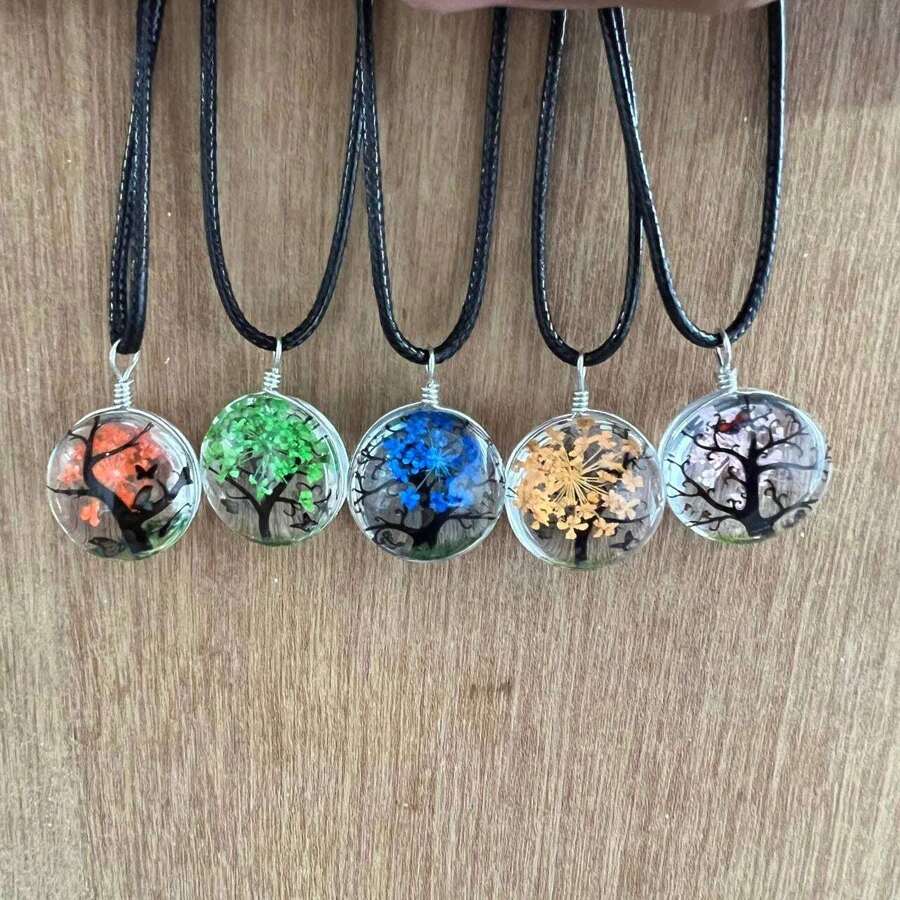 Pendant Necklaces - trái cam - Xem 1