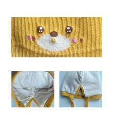 男女寶寶用秋冬款帽子,可愛又超級可愛的針織新生兒毛線帽,冬季風格