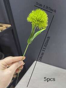 WHICHLIFE 1/5/10入組蒲公英和風信子模擬花，婚禮/家居裝飾人工花卉