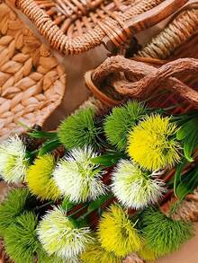 WHICHLIFE 1/5/10入組蒲公英和風信子模擬花，婚禮/家居裝飾人工花卉