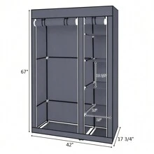 Portable Closets - Xám - Xem 10