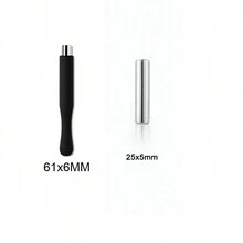 指甲藝術磁性筆1支(黑色) 3d貓眼設計磁棒凝膠指甲油修甲diy和沙龍工具磁棒磁棒適用於diy貓眼凝膠指甲油美甲磁性指甲藝術筆 - 黑色 - 查看 7