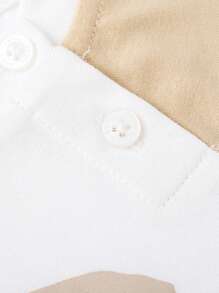 Annil Boys And Girls' Spring And Autumn Pure Cotton Round Neck Long Sleeve T-Shirt Black