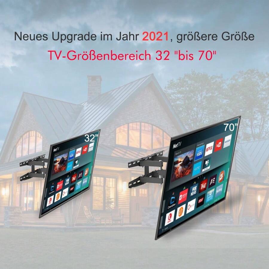 TV Mounts, Stands & Turntables - Black - View 1