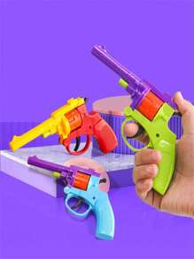 3d列印重力蘿蔔槍,迷你左輪手槍,玩具1911蘿蔔刀 - 彩色 - 查看 1