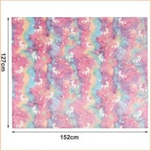 Light Pink Glow In The Dark Blanket - Baby Pink - View 2