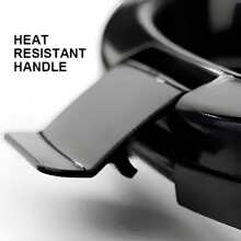 BYQ Máquina eléctrica para hacer wafflera, electrodomésticos de cocina, máquina de desayuno para gofres, olla antiadherente de hierro para hornear - Negro - Ver 7