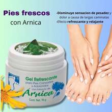 Refreshing Gel For Tired And Sore Feet With Arnica Extract 70g - White - View 2