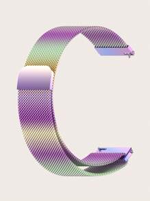 1pc 7 Color Milan Style Magnetic Clasp Stainless Steel Watch Band Compatible With Samsung Galaxy Watch 7/6/5/4, Fits 40mm/42mm/43mm/44mm/45mm/46mm/47mm