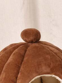 1pc Tree-shaped Tent Pet Bed For Small-medium Sized Cats And Dogs, Thickened For Autumn And Winter - Coffee Brown - View 3