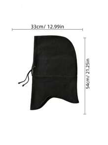 1 buc Mască de față cu balaclava rezistentă la vânt de iarnă cu glugă, potrivită pentru activități în aer liber pe vreme rece, cum ar fi schi, călărie, călătorii - Galben - Vizualizare 10