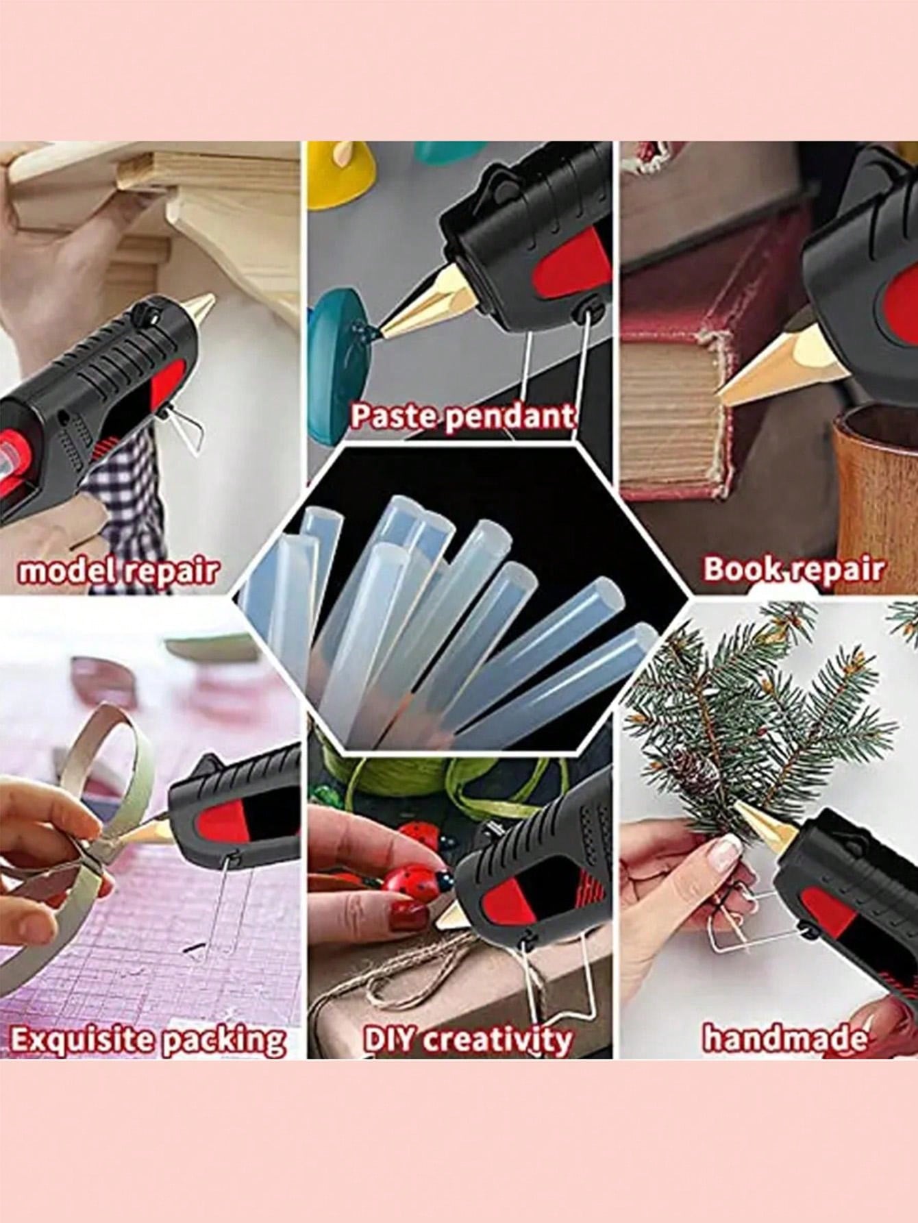 30pcs Mini Hot Glue Gun Sticks, Compatible With Most Hot Glue Guns