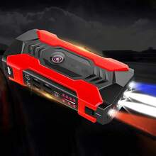 Portable Car Emergency Starter 28000mah - Red - View 9