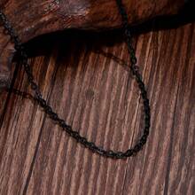 簡約不銹鋼o形鏈女士頸鏈,適合節慶穿著的女性飾品