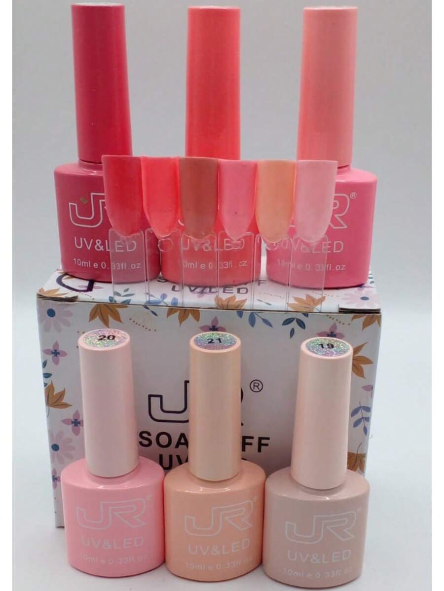 Gama D JR, Gama de Gel Semipermanente - Multicolor - Ver 1