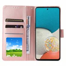 黑色錢包款式帶卡槽照片架支援翻轉套，適用於三星Galaxy A12 A13 A14 A32 A33 A34 A50 A51 A52 A53 A54 A71 A04 A04s A04e A30s A52s M04 M12 M13 5G M14軟矽膠防摔保護殼 - 黑色 - 查看 11