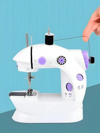 SINAI Máquina De Coser Portatil Mini. Maquinita Electrica De Costura Altamente Resistente.