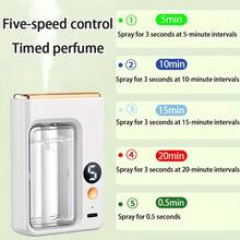 1入智能自動香薰機,房間裝飾,臥室持久芬芳,浴室香薰除臭牆掛香水吊墜