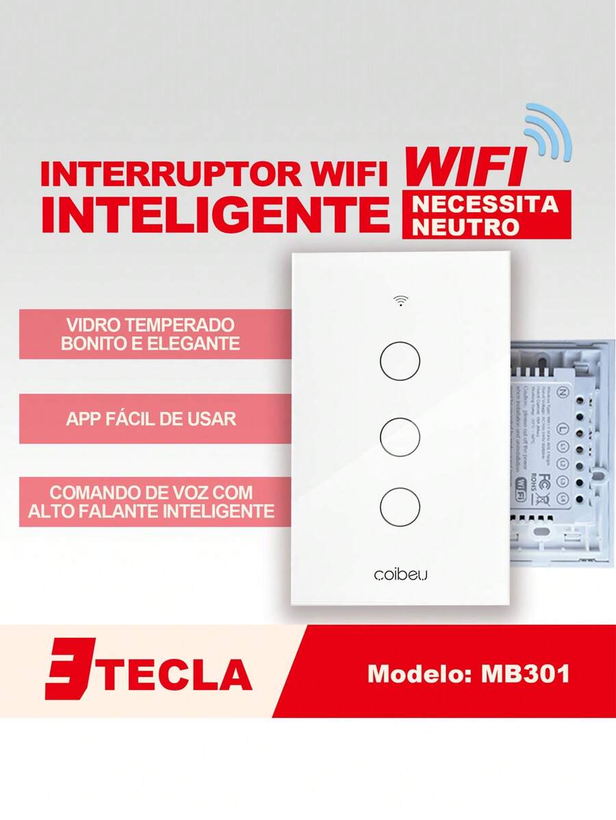 Smart Automated Controller - MB303 white single fire - View 1