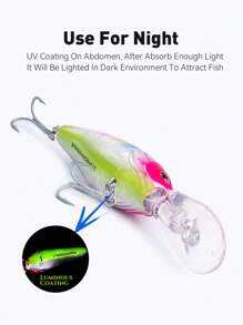 KINGDOM 鱸魚專用硬餌minnow21.8g 62mm 07號,深潛型人造餌,長嘴巴