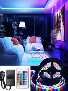 Tira LED Neón Flexible – Fuentes Luminosas Decorativas – Transforma Espacios con Nuestras Tiras de Luces LED, Tira LED Neon y Luz Neon - Fantásticas Luces LED Neon Flex para Decoración Interior y Exterior-b - Multicolor - Ver 1