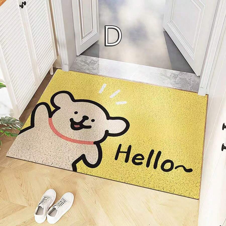 1 Miếng Sấy khô nhanh Siêu hấp thụ Thảm nhà tắm Với Thiết kế động vật hoạt hình - Không trượt Phòng tắm Lối vào Thảm Đối với Phòng tắm Phụ kiện , Phòng tắm - D - Xem 1