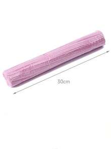 1個隨機顏色的diy手工藝材料包,包括捲髮棒、洋蔥形頭髮股和卷曲頭髮股 - 彩色 - 查看 10