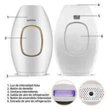 Ipl Depiladora De Luz Pulsada Laser Permanente Sin Dolor