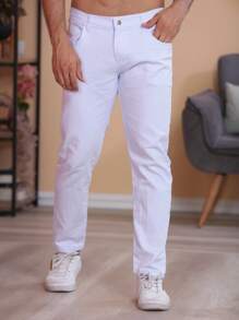 Men Pants - Blanco - Ver 1
