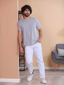 Men Pants - Blanco - Ver 6