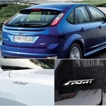 3D Sport Logo Emblem Badge Decals for Car, Truck, SUV, Universal Car Truck Side Fender Rear Trunk Adhesive Sticker - Multicolor - View 9