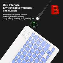 teclado y ratón bluetooth - Azul - Ver 2