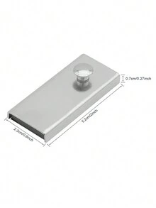 1/2/3/4/5pcs Magnetic Sewing Guide, Sewing Machine Presser Feet, Household Multifunctional Presser Foot, Sewing Supplies - Silver - View 6