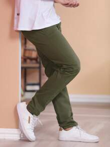 Men Pants - Dark Green - View 5