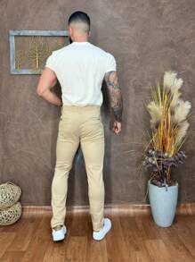 Urban Zone Jeans Men Pants - 1 màu be +1 kaki - Xem 9