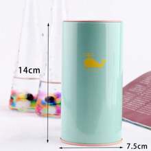 1 件卡通鯨魚存錢筒和筆筒,送給孩子的絕佳禮物 - 淺粉色 - 查看 5