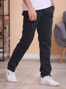 Men Pants - Black - View 3