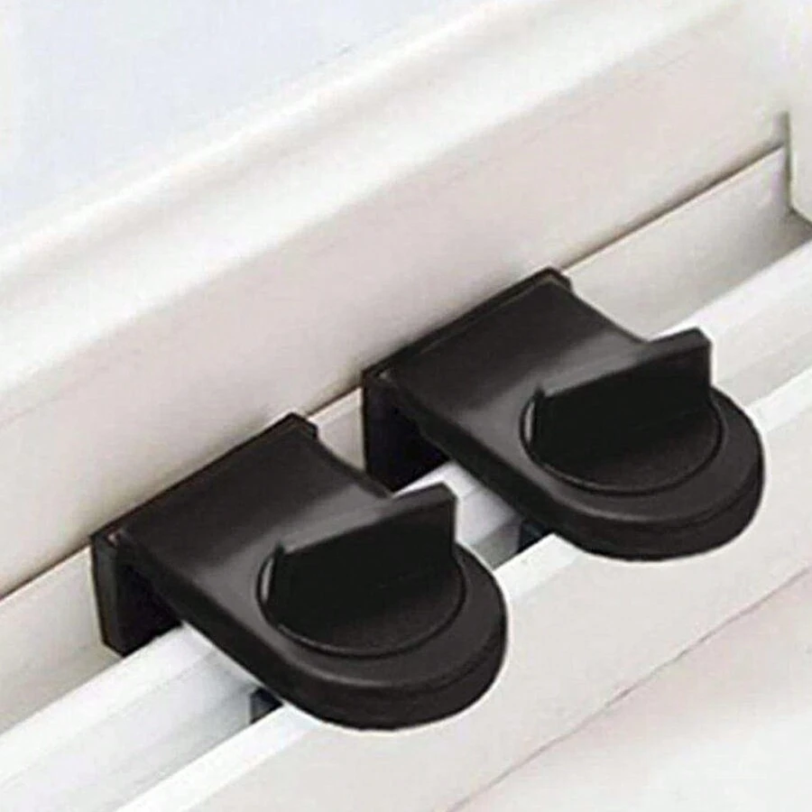 2pcs window security locks for sliding transom windows child safety