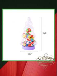 Christmas Gift Transparent Christmas Tree Packaging Rubber Eraser, 1pc - Multicolor - View 2