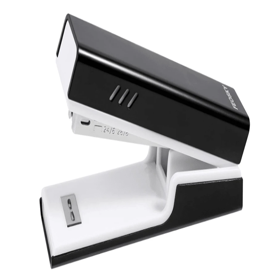 Stapler, One-click Bookbinding, Can Bind 10 Sheets, Effortlessly And Easily - Black - View 1