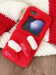 Christmas Boot Shaped Phone Case - Christmas red - View 1