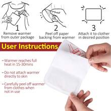 Black Portable Self-Heating Pad For Keeping Warm - Black - View 6