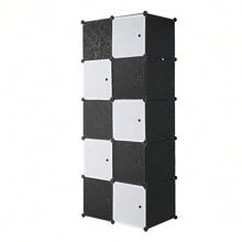 Bedroom Armoires - Black and White - View 7