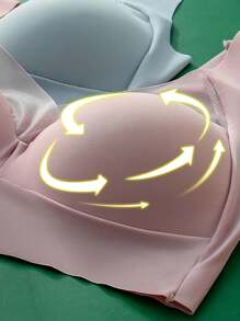 3入組無縫無線內衣,性感推up胸罩,運動內衣,瑜珈內衣,跑步背心,舒適文胸,女性內衣褲