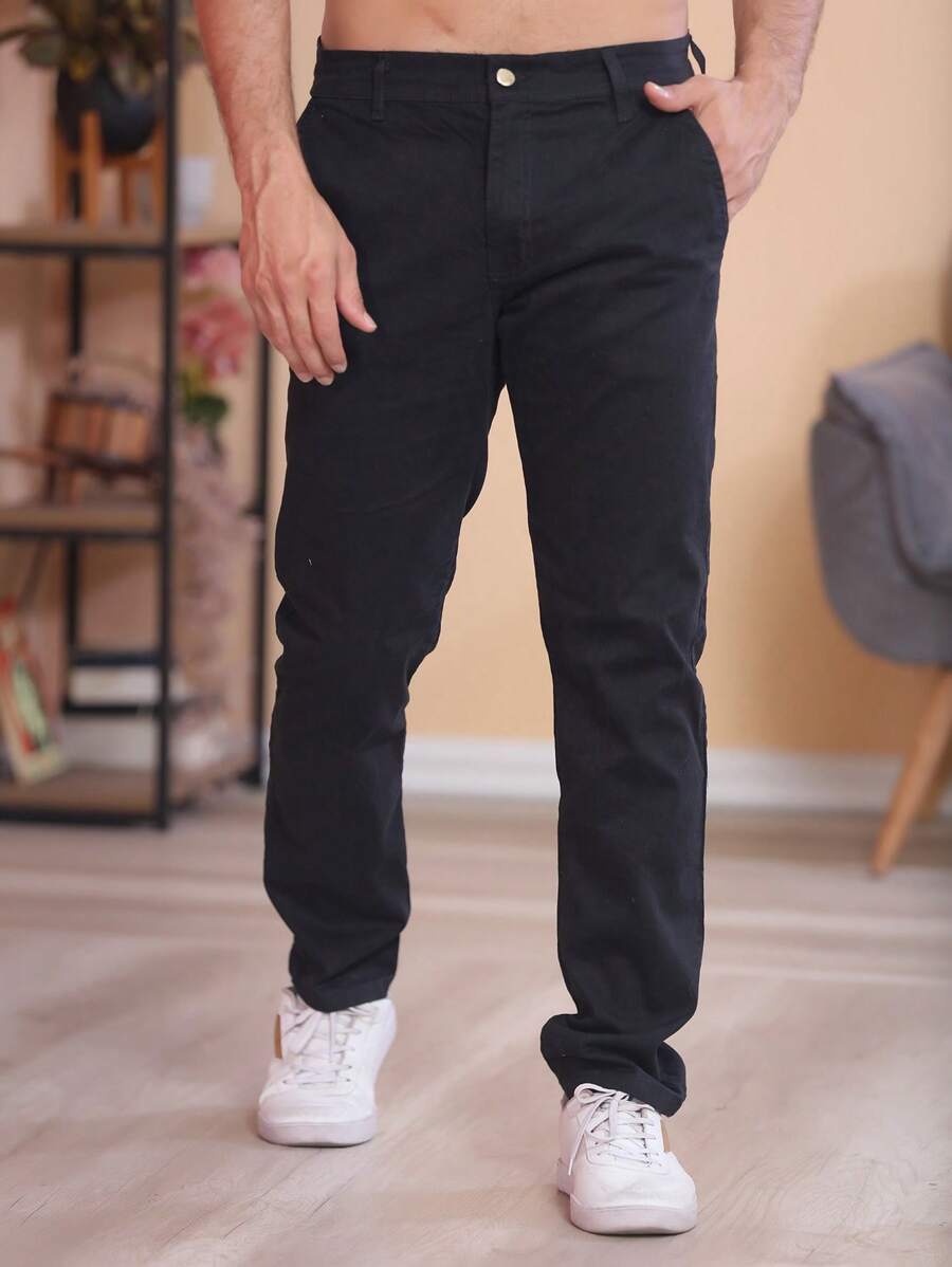 Men Pants - Black - View 1