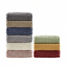 Handmade Throw - Indigo - View 9