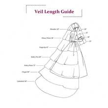Unicra Black Wedding Veil for Brides Short 1 Tier Fingertip Length Bridal Tulle Veils Halloween Costume Party Hair Accessories with Pencil Edge and Comb - 黑色 - 查看 6